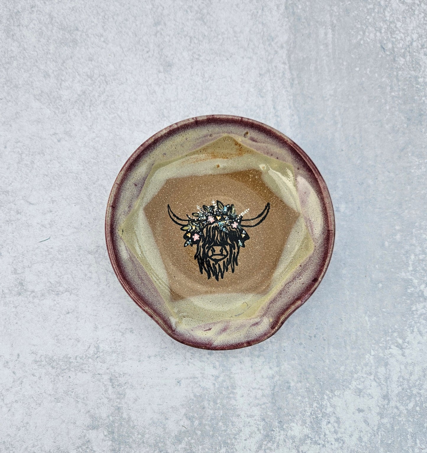 Highlander Spoon Rest | Pink