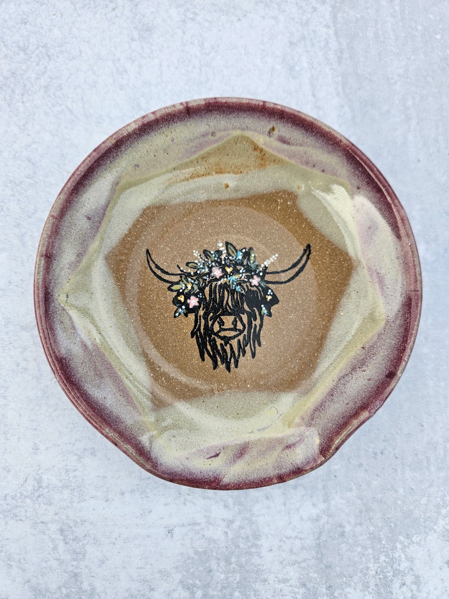 Highlander Spoon Rest | Pink
