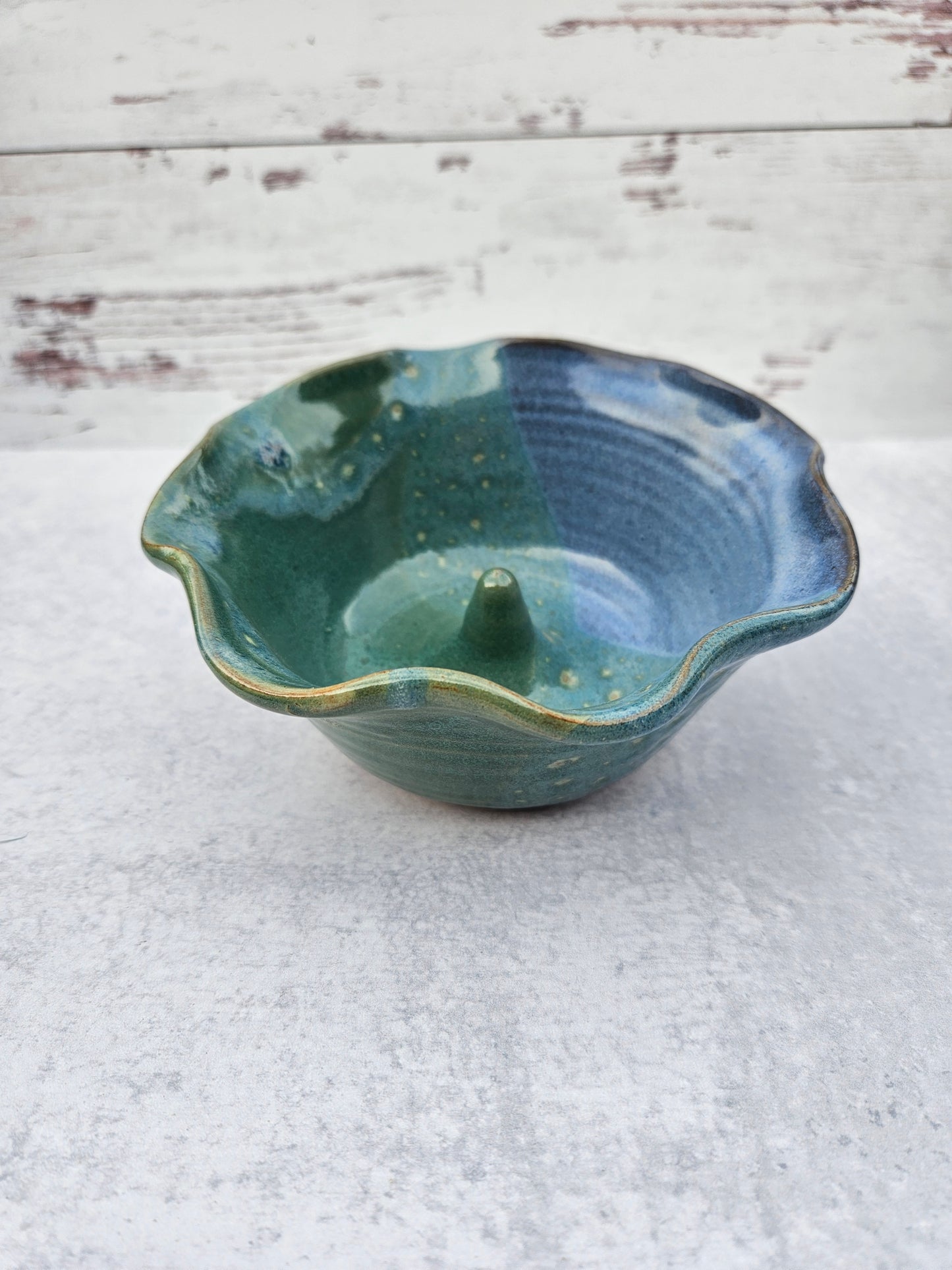 Apple / Onion Baker | Blue-Green