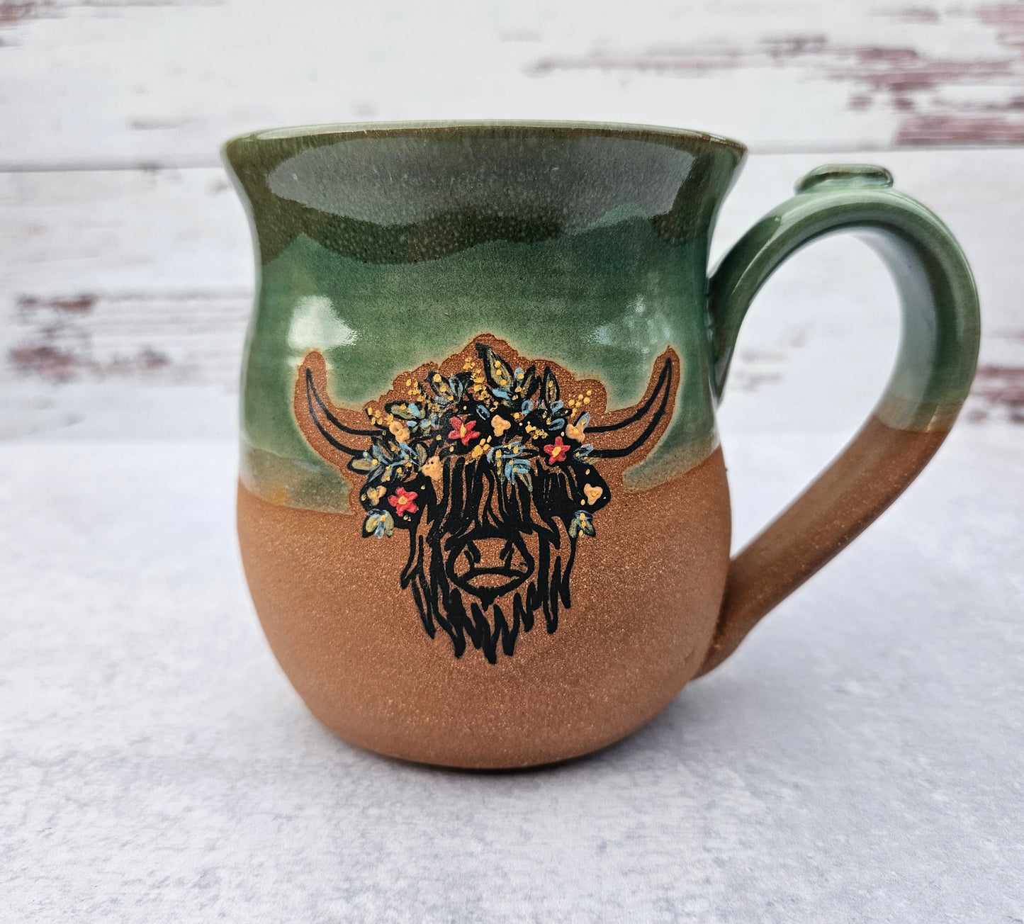 Highlander Mug | 17 oz. Green