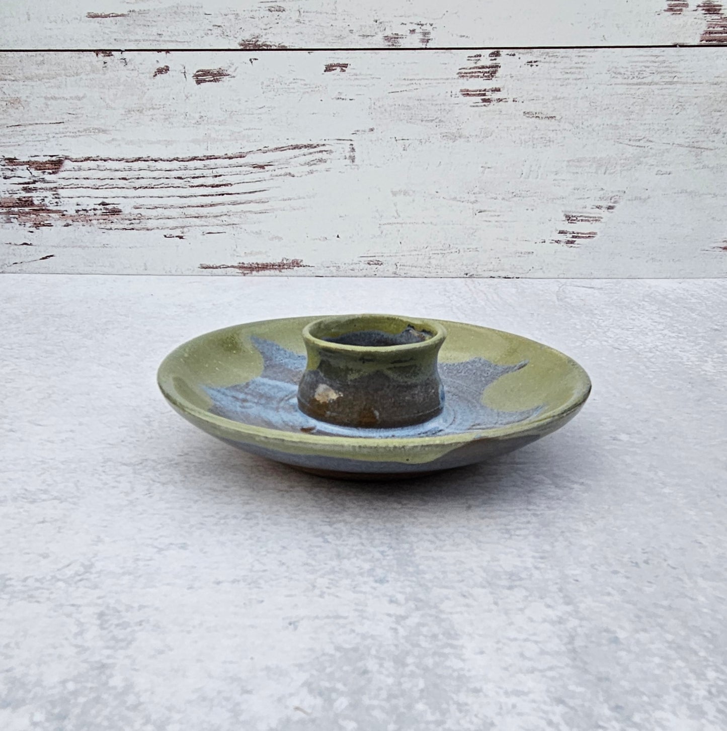 Egg Plate | Blue-Green