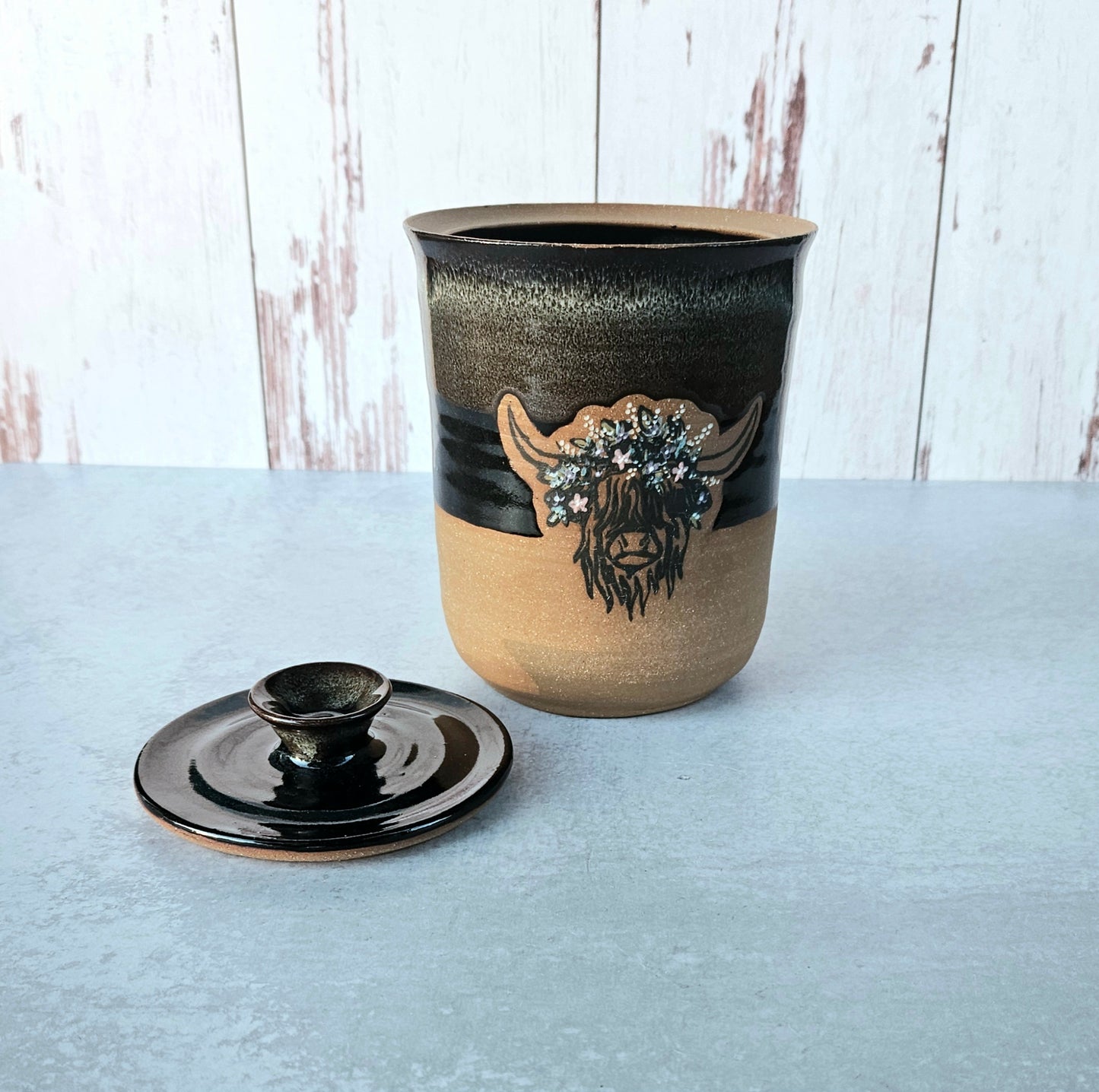 Highland Sourdough Crock | 20 oz. Black