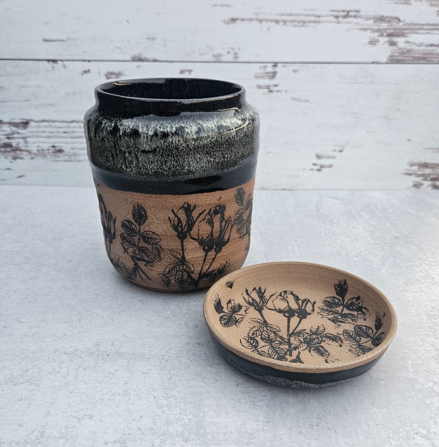 Floral Sourdough Crock | 32 oz.