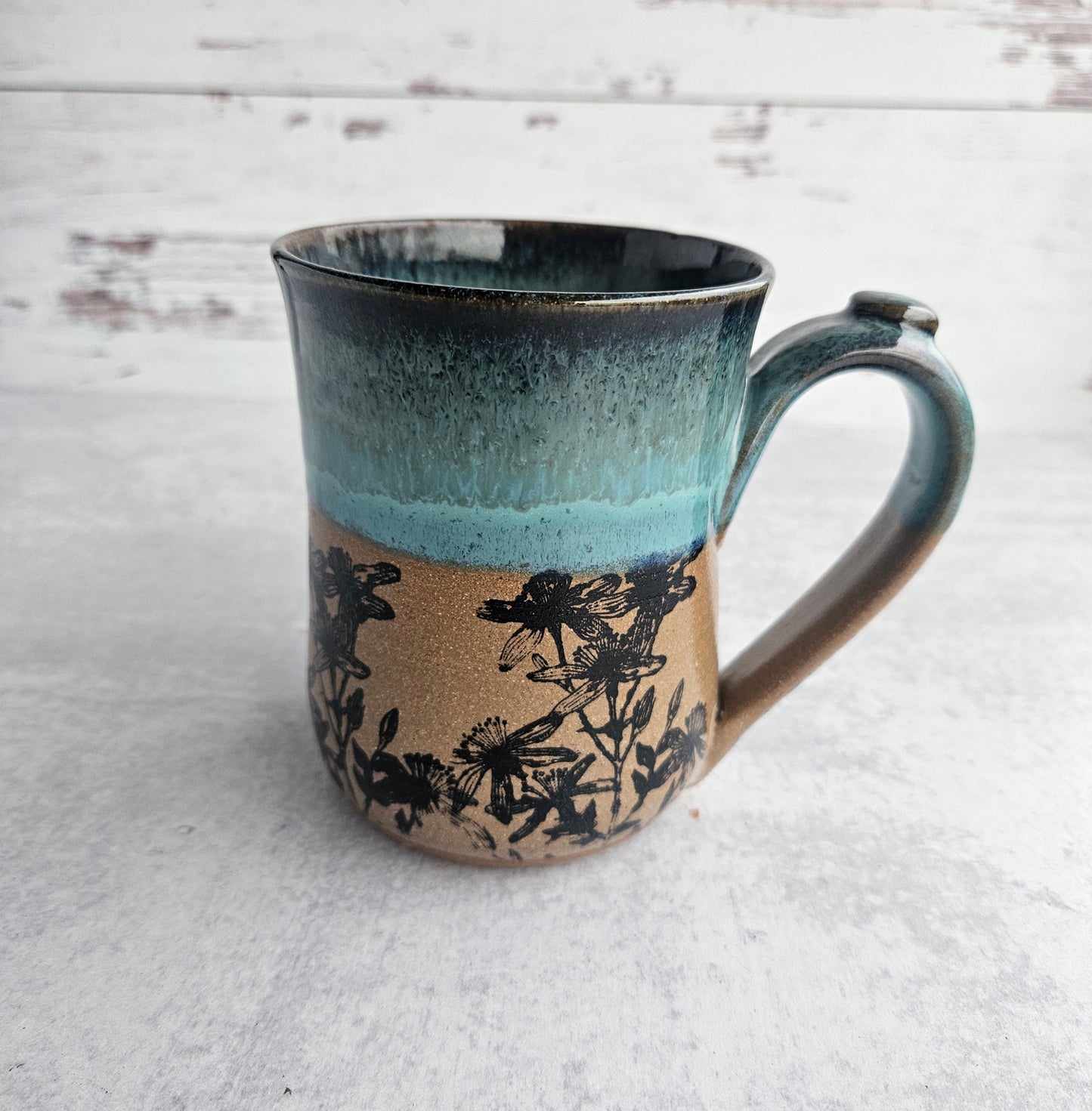 Floral Mug | 14 oz.