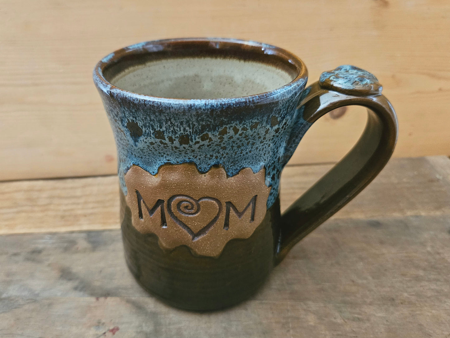 Mom Mug | Brown-Blue