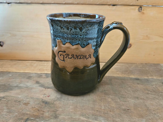 Grandma Mug | Brown-Blue