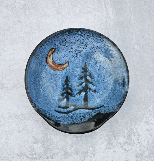 Tree Line Spoon Rest | Blue Moon