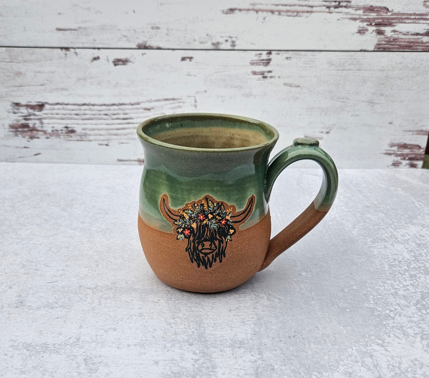 Highlander Mug | 17 oz. Green