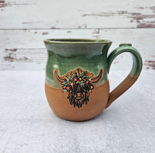 Highlander Mug | 17 oz. Green