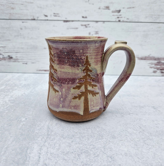 Tree Line Mug | Twilight Pink