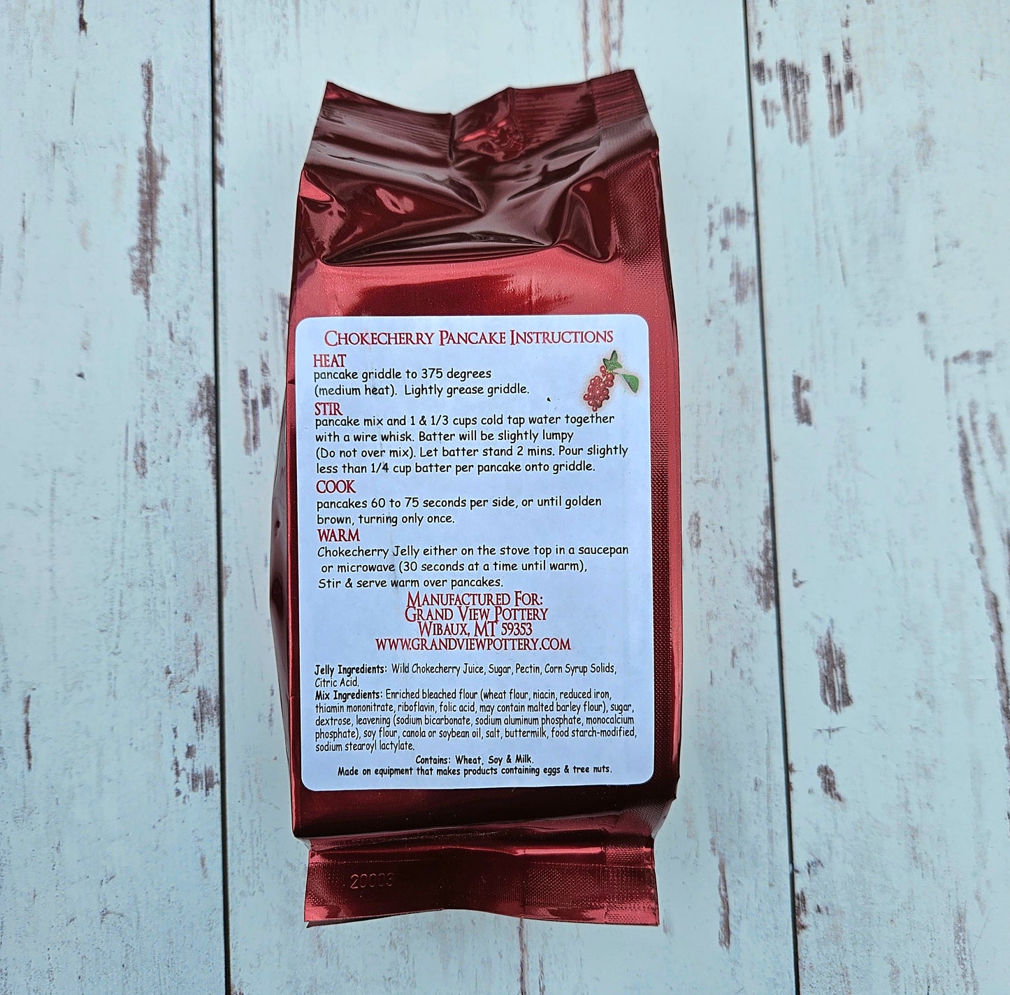 Chokecherry Pancake Mix