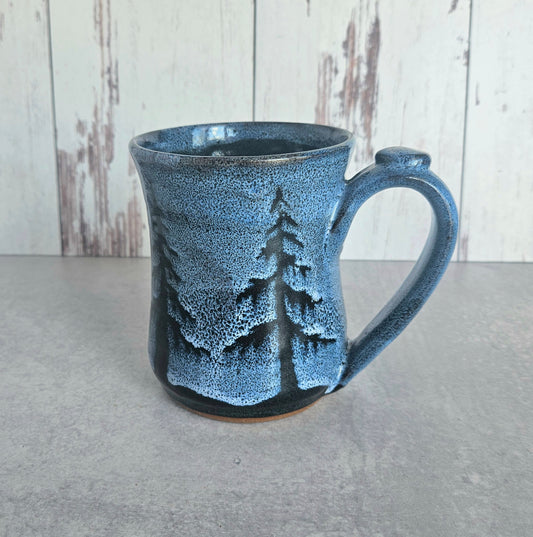 Tree Line Mug | Blue