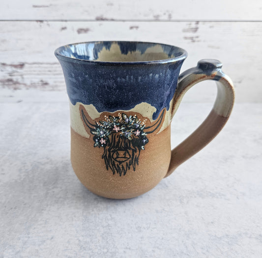 Highland Mug | 14 oz. Cobalt Purple