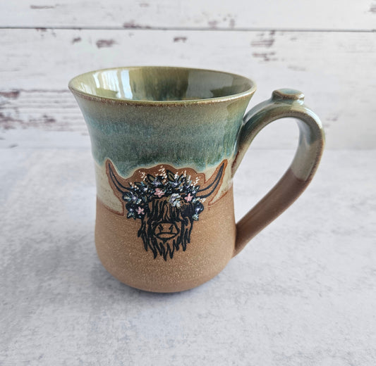 Highland Mug | 14 oz. Blue Green