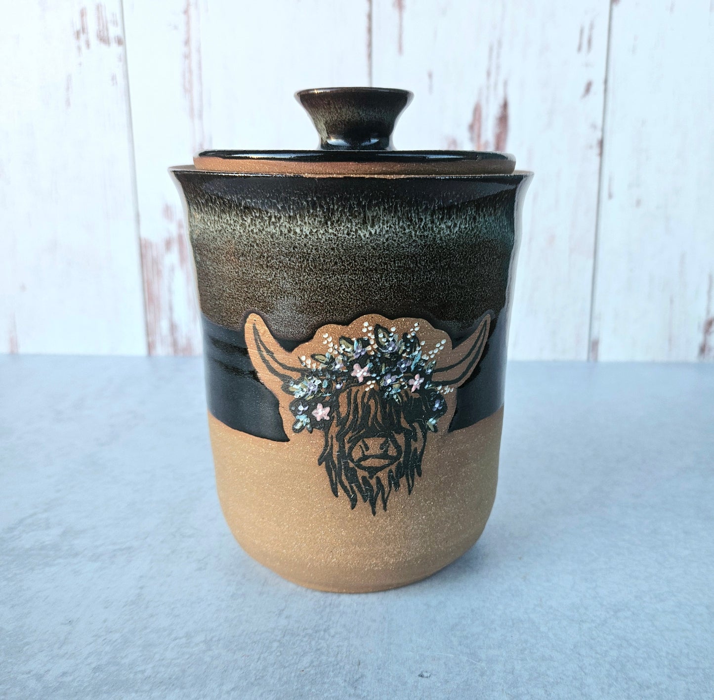 Highland Sourdough Crock | 20 oz. Black