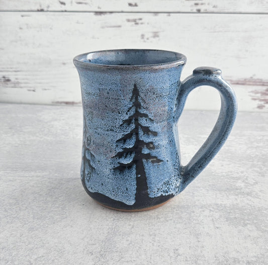 Tree Line Mug | Blue