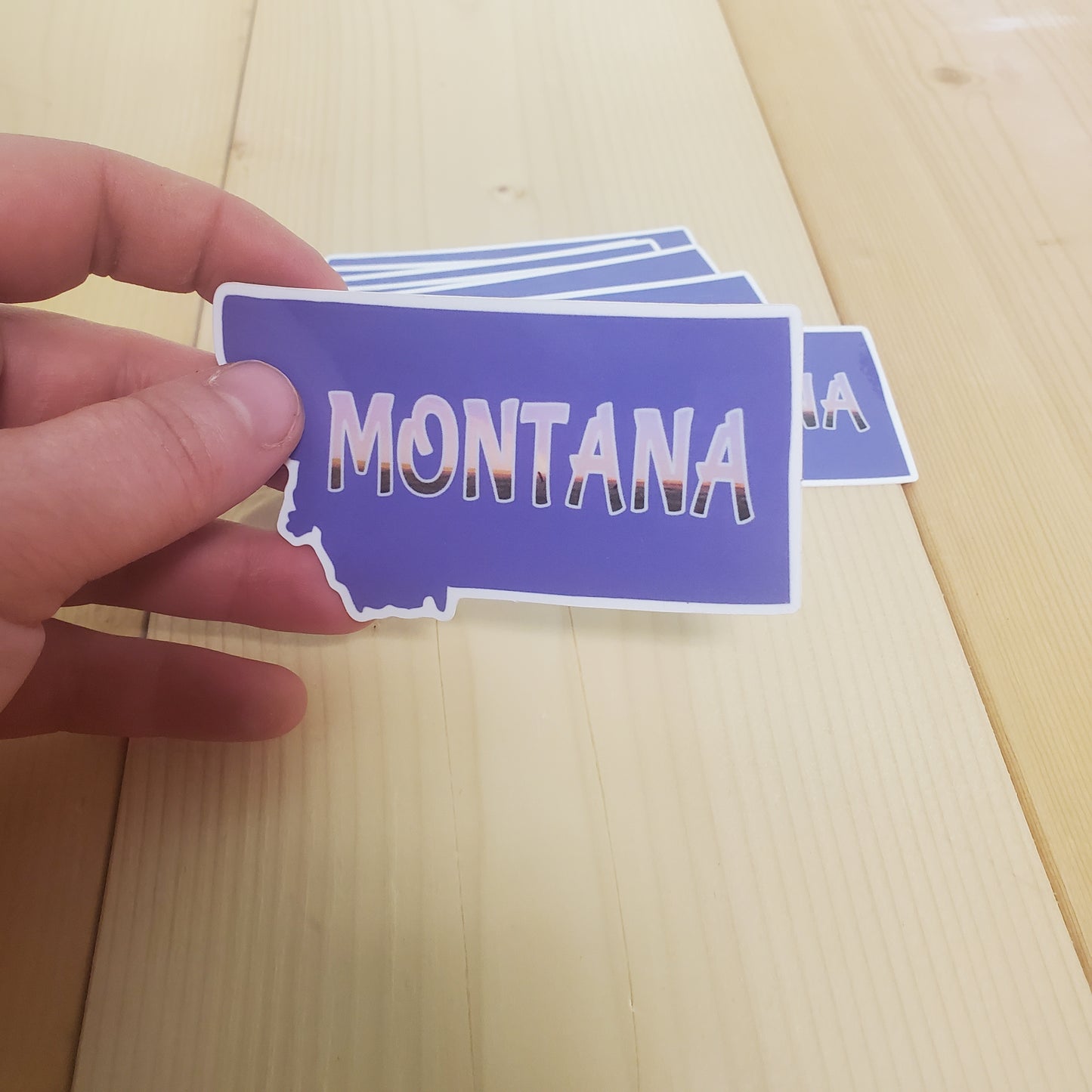 Purple | Montana Sticker